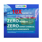 PUREROX disinfectant (16oz, 2pk) Eliminate 99.9999% MRSA, Norovirus, Viruses, Fungus, Bacteria. Hospital Grade. Safe for Use Anywhere. No residue. Suitable for All Surfaces.