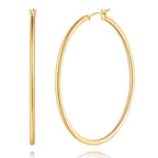 vuiikhir Gold Hoop Earrings for Women 14K Gold Earrings for Women
