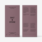 Salt & Stone Aluminum-Free Deodorant, Women & Men Black Rose & Oud 2.6 oz