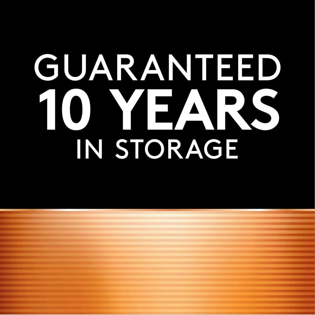 DURACELL Coppertop D Batteries, D Battery with Long-Lasting Power, All-Purpose Alkaline D Battery for Household and Office Devices