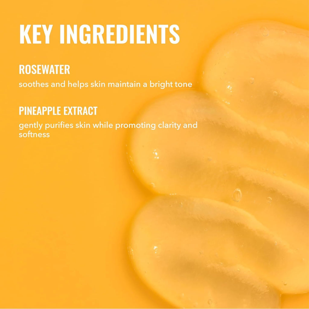 Good Molecules Hydrating Facial Cleansing Gel Pack 2 – 200 ml / 6.7 fl oz Each | Face Wash with Rosewater & Pineapple Extracts for Gentle Cleansing and Hydration