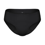 KNIX Super Leakproof Bikini - Period Underwear for Women - Machine Washable, Reusable - Black, Small (1 Pack)