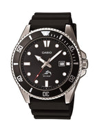 Casio Men's MDV106-1AV 200M Black Dive Watch (MDV106-1A)