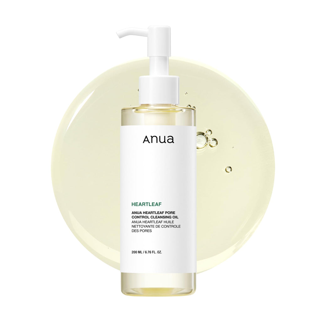 Heartleaf Pore Control Cleansing Oil by Anua for Unisex - 6.76 oz Cleanser