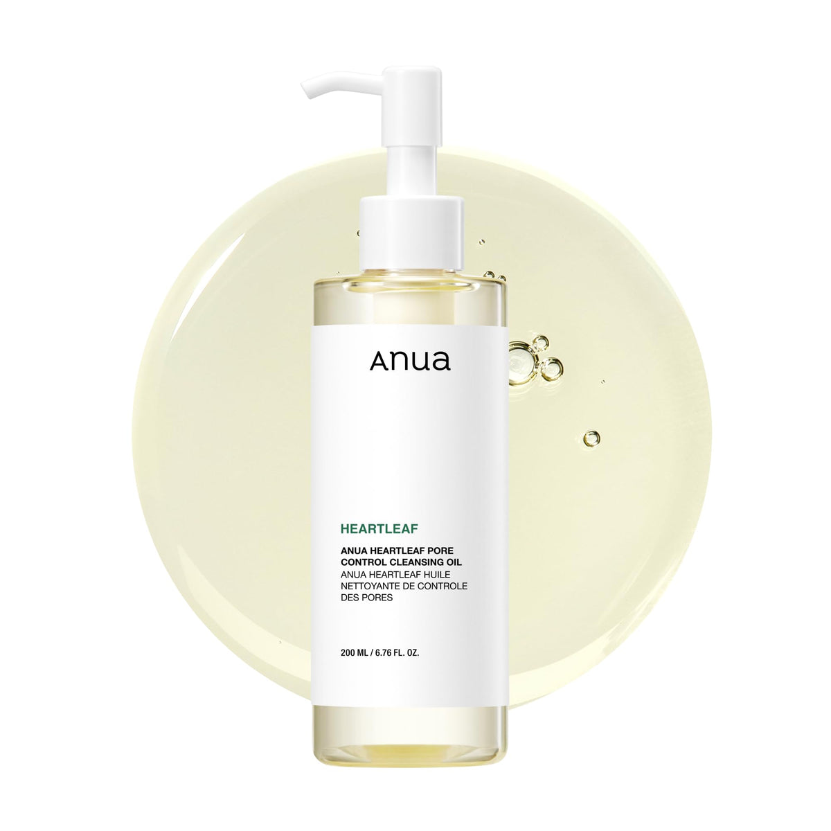 Heartleaf Pore Control Cleansing Oil by Anua for Unisex - 6.76 oz Cleanser