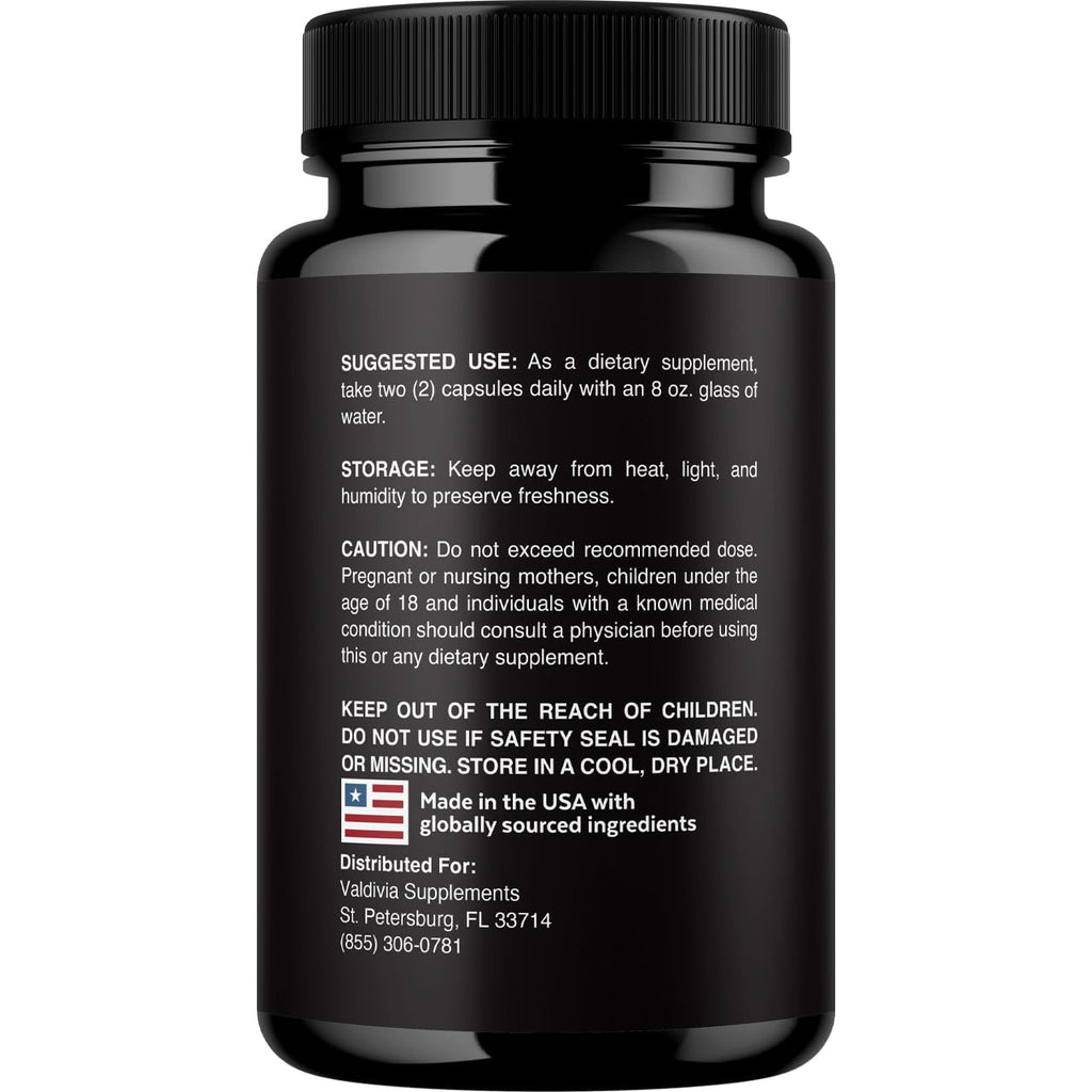Valdivia (5 Pack) Horse Gelatin Capsules - Official HorseGelatin Supplement, Premium Formula, Natural Vitamins for Health & Wellness - 300 Capsules for 5 Months