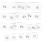 EILKBLA 15 Pack Shower Caddy Adhesive Replacement - Strong No Drilling