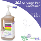 SimplyThick EasyMix | 302 Servings | Gel Thickener for those with Dysphagia & Swallowing Disorders | Won't Alter The Taste of Liquid | Easy to Prepare | Large 55 Fl Oz Bottle with Pump