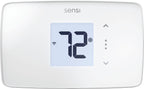 Sensi Lite Smart Thermostat, Programmable, WiFi, Easy DIY, Works With Alexa, ENERGY STAR Certified, ST25W, Most Systems C-Wire Not Required, C-Wire needed with Heat/Cool Only & Heat Pump System -White