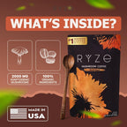 RYZE Mushroom Coffee Starter Kit, Dark Roast, 30 Servings