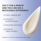 AMZEYE Tighten and Lift Neck Cream, Instant Face Lift Cream, 1.7 fl oz, Firming Fine lines, Loose & Sagging On Face, Decollete & Other Skin Areas