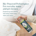 Puracy Laundry Stain Remover for Clothes Laundry - Carpet Stain Remover Carpet Spot Cleaner Couch Stain Remover - Clothes Spray, Free & Clear - Instant Spot Remover, 25 Fl Oz (Pack of 1)