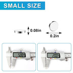 BEST CHOICE MAGNETS 240 Pack Small Magnets, 5x2mm Refrigerator Magnets