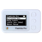 Flashiibo Pro NFC Emulator, NFC Tag Emulator, 3000+ Saves, Unlimited Rewrite, Auto UID Regen, Rechargeable Battery , 1.4" OLED Screen, Compatible with 50+ Games on Switch 1 & 2 (White)