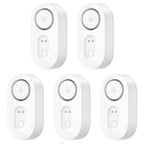 GoveeLife Water Leak Detector 5 Pack with 105dB Adjustable Alarm, Water Alarm with Dual Sets Sensor Probes Leaks and Floods. Suit for Home, Basement, and Kitchen(Cannot Connect to Wi-Fi Directly)