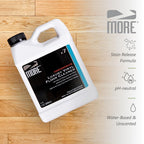 MORE Luxury Vinyl Floor Cleaner - Water-Based Surface Care Concentrate - For Kitchen and Bathroom Floors - Daily No-Rinse Cleaner - Unscented - pH Neutral - 32oz