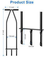 Xuperace Lawn Aerator Tool, Core Aerator Lawn Tool with Alloy Steel Material, Sturdy Grass Aerator for Lawn Health Soil Yard Aerator