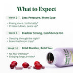 Semaine Urinary Tract Cleanse & Protect - 30 ct, Bladder Support Supplement for Women, Flushes Urinary Tract. Combines Cranberry Proanthocyanidins with Hibiscus