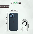 Etoolia 24 Pcs Q Hanger Hooks with Safety Buckle,Ceiling Hooks for Hanging Plants,Hanging Outdoor String Lights, Wind Chimes,Lights & Party Decors, 2.2 Inches,Black & White