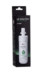 LG LT700P- 6 Month / 200 Gallon Capacity Replacement Refrigerator Water Filter, White, Single & LT120F - 6 Month Replacement Refrigerator Air Filter