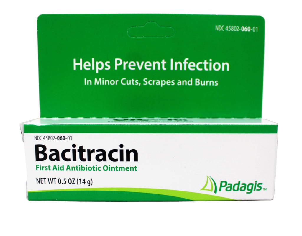 Bacitracin First aid Antibiotic Ointment, USP - 1/2 Oz