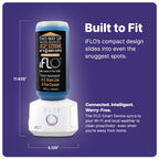 iFLO® Smart A/C Drain Line Cleaner and Drain Pan Cleaner Cartridge Concentrate, Fast-Acting, Long-Lasting HVAC System Solution for Tough Clogs & Buildup, 6-Month Supply per Bottle, 2 Pack of 36oz