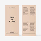 Salt & Stone Aluminum-Free Deodorant for Women & Men Saffron & Cedar 2.6 oz