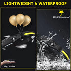 Rechargeable Headlamp 3PCS, 230° LED Head Lamp, Head Lights for Forehead