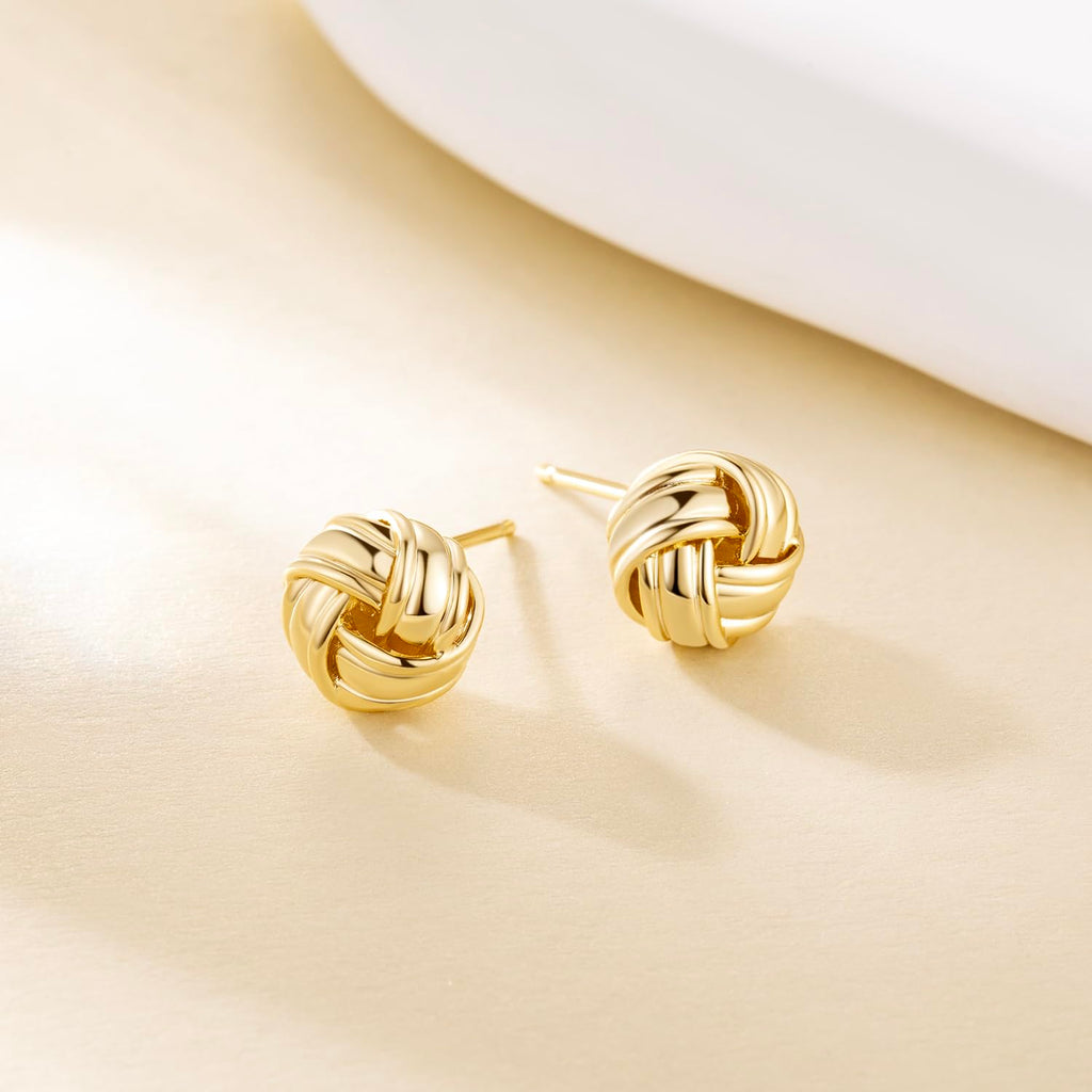 Kelli Myers 14K Gold Stud Earrings for Womens Stud Earrings