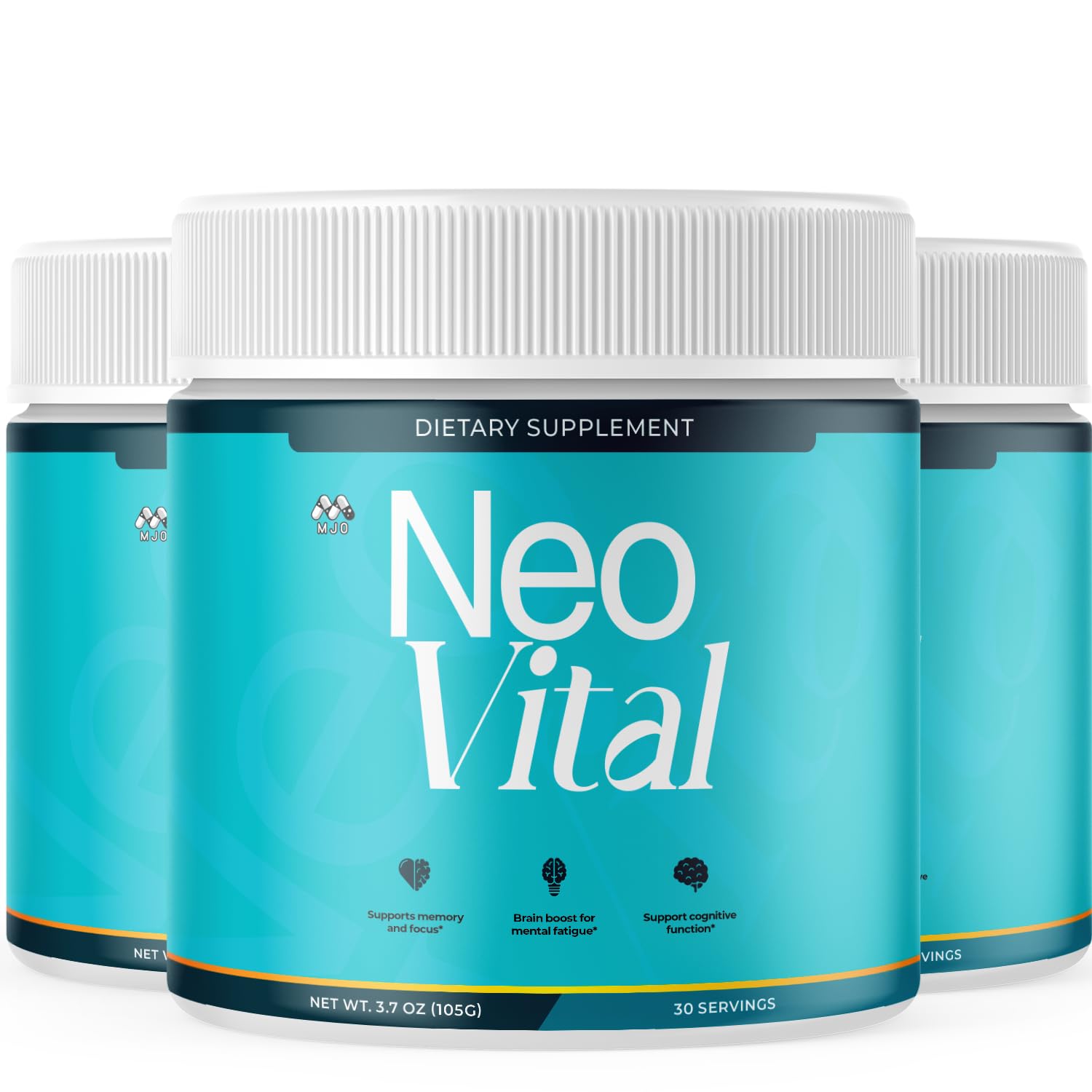 (3 Pack) Neo Vital Powder, Official NeoVital Powder Mixture with All Natural Ingredients, Neo Vital Advanced Formula Health & Overall Wellness Support with Maximum Strength Multivitamin (90 Servings)