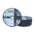 BHA Metal and Stainless Steel Cut Off Wheels for Die Grinders, 4” x 1/16” x 3/8” - 25 Pack