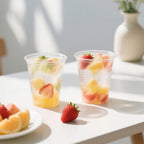 BYSNOW 7 oz Clear Plastic Cups, 500 Count Bulk, PP Clear Plastic Cups for Party with Higher Heat Resistance, Suit for Hot Beverages, Soda, Juice (7oz 500count)