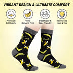 Funny Socks for Men, Crazy Colorful Novelty Fun Cotton Mens Dress Sock 8-12
