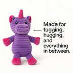 Jalousie Plush Toys Assortment Value Bundle Puppy Pet Mutt Squeak Toy for Medium Large Dogs (5 Pack Corduroy)