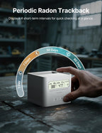 X-Sense Radon Detector for Basement, Zero Lab Fees, XR0A-SR, White