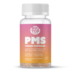 BIOTOPLEVEL PMS Support Supplement for Women & PMS Relief, Hormone Balance & Menstrual Period Relief for Cramps, Bloating & Mood Swings with Chasteberry, Vitamin B6, Lemon Balm, Dong Quai, 30 Count