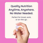 EZ Melts Women's Multi + Hair Growth - Daily Multivitamin for Women - Supports Healthy Energy Levels & Reduced Hair Shedding - Non-GMO & Vegan - Peach - 60 Dissolvable Tablets (30 Servings)