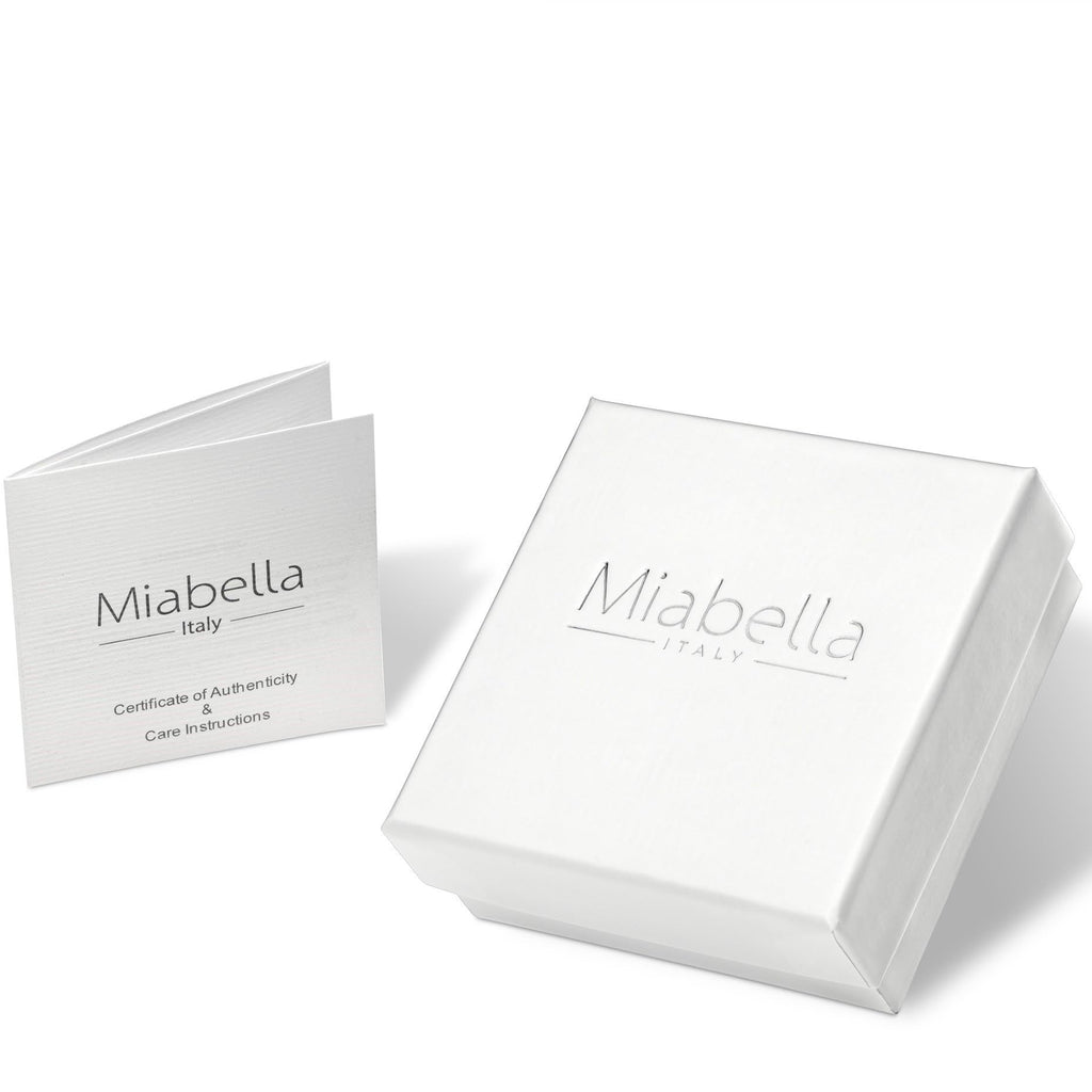 Miabella Italian 925 Sterling Silver Singapore Bead Chain Station Bracelet for Women, Made in Italy (sterling silver, Length 7.5 Inches)