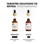 Eclat Skincare Face Serum Set – Vitamin C & Retinol Serum for Face - Anti Wrinkle, Dark Spots, Hydrating Facial Routine – 2 Pack Anti Aging Skin Care Set