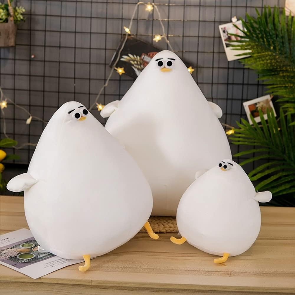 DEYI Simulation Mother Hen Doll, Funny Fat Chicken Plush Toys 26cm