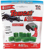 Tomcat Mouse Killer III Tier 3 Refillable Mouse Bait Station, 1 Station with 8 Baits (Bag)