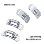 Steelsoft Stainless Steel Worm Gear Hose Clamp Assortment Kit, Cut-To-Fit