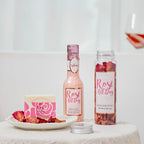 Spa Gifts for Women, Gift Set for Women, BFF LOVE 6Pcs Rose Spa Set for Women, Spa Kit with Essential Rose Oil, Bath Salt, Soap, Natural Petals, Christmas Gifts for Mom