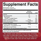 Mary Ruth's 5-1 Immunity Gummies with Elderberry for Kids & Adults | Cherry | Pectin Based | Vegan | 90 Count