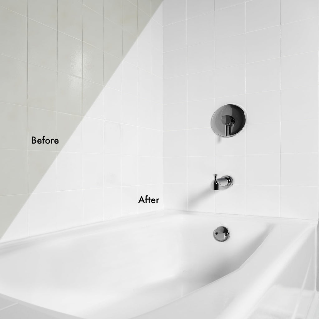 Rust-Oleum 385279 Tub And Tile Refinishing 2-Part Kit, Satin White
