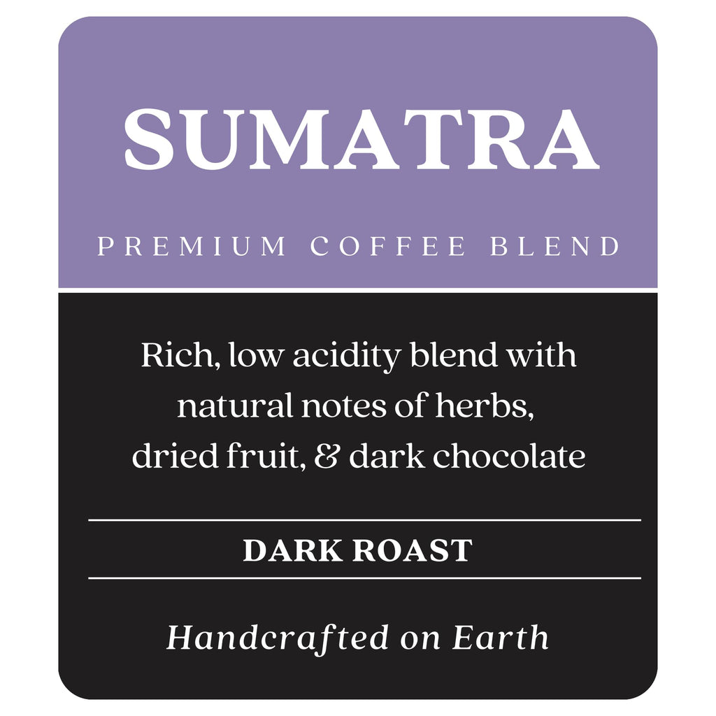Copper Moon Whole Bean Coffee, Dark Roast, Sumatra, 2 lb