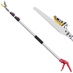 FLORA GUARD Telescoping Tree Pruner 4.6-10 FT with Pole Saw