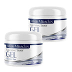 Silver Miracles Colloidal Silver Gel - Nano Silver Gel Wound Care - Healing Ointment for Burns & Irritated Skin - 4 Oz Unscented - Two Pack