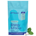 Neuro Energy & Focus Gum, Extra Strength, Peppermint, 90 Count
