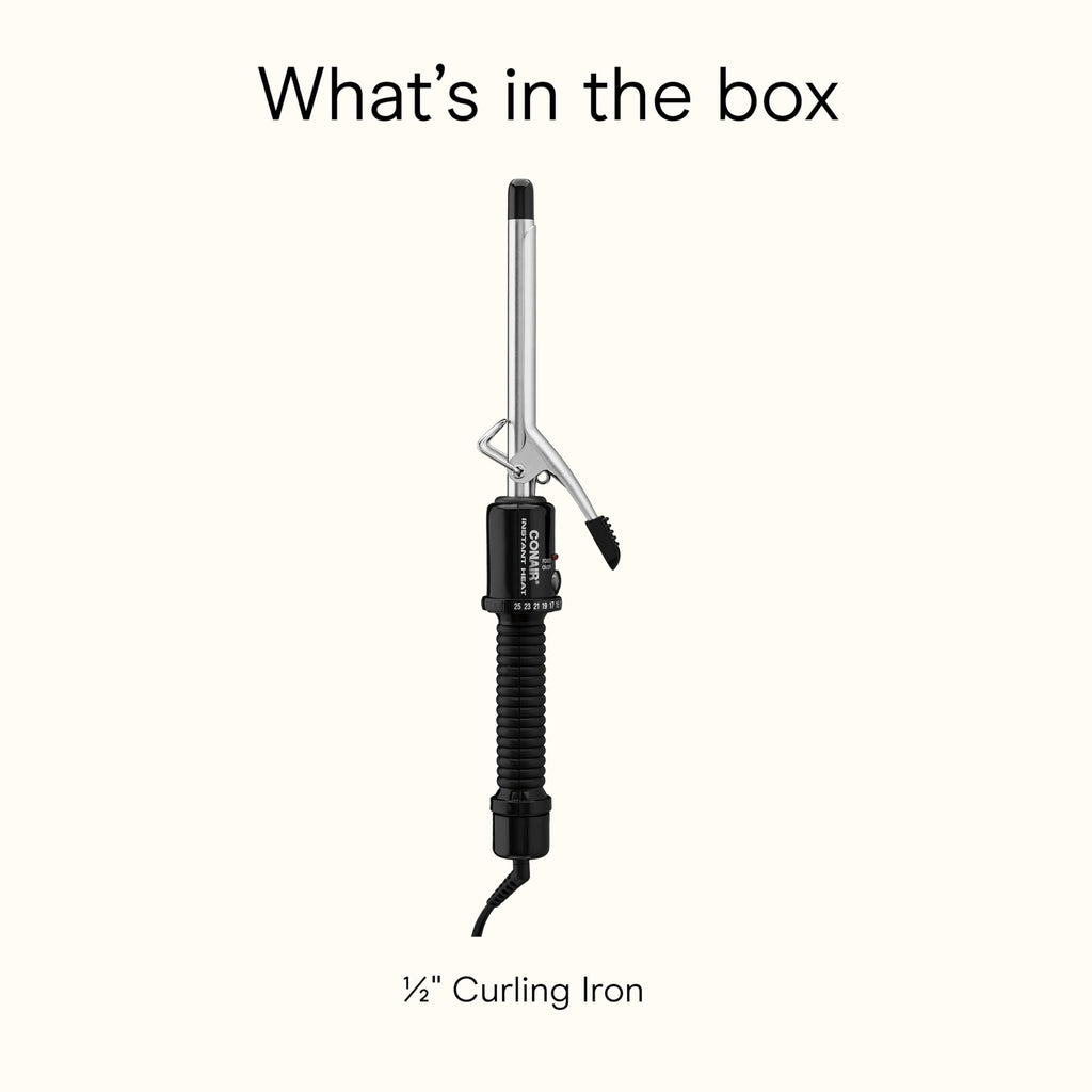 Conair Instant Heat Curling Iron -1/2"